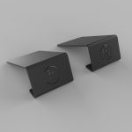 photo of black Forte Fitness slant blocks wedges