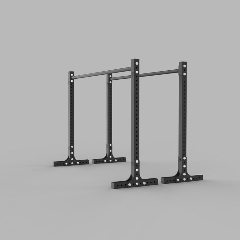 set of forte fitness parallel bars