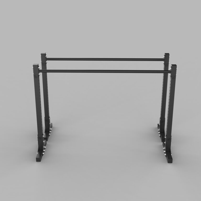 set of forte fitness parallel bars