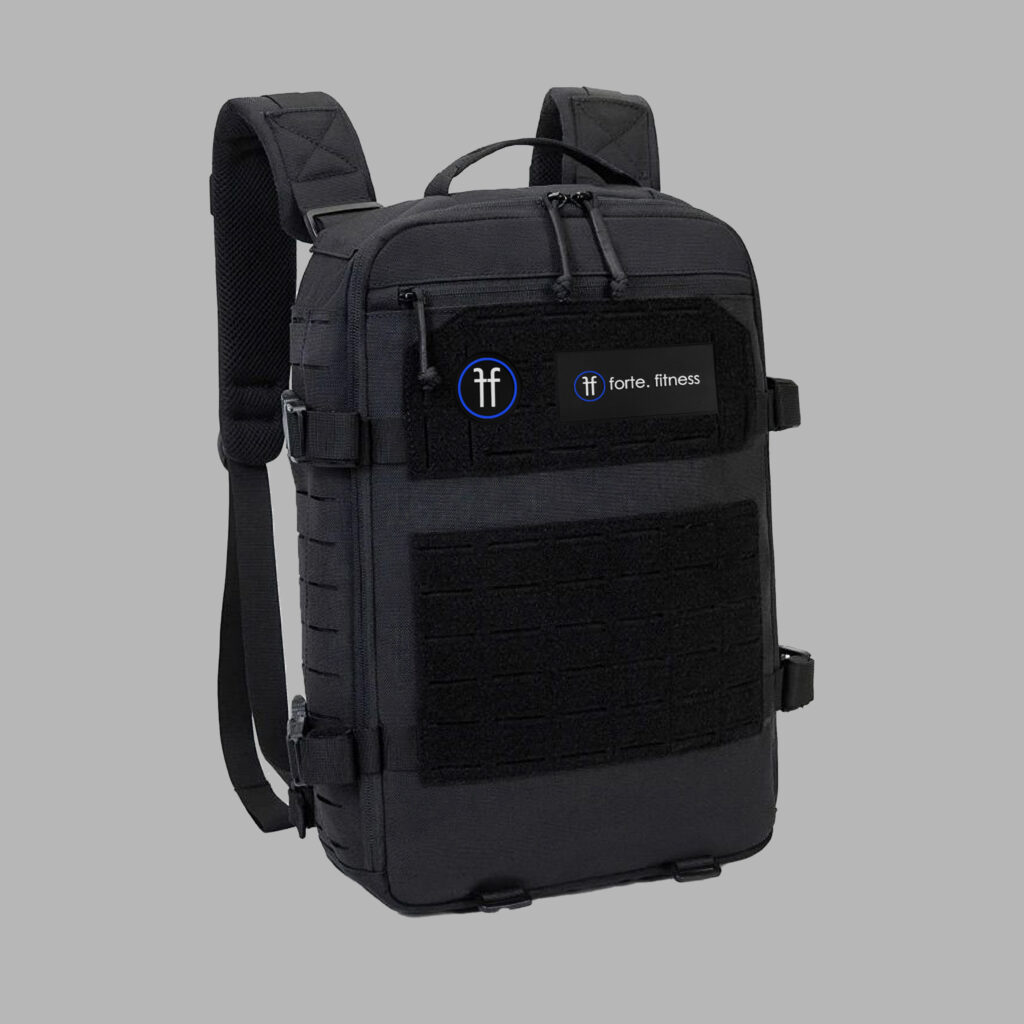 black ruck pack