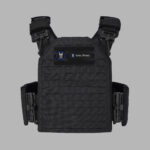 black weighted vest