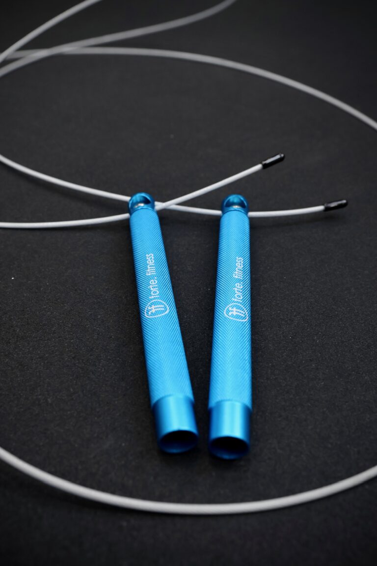 blue aluminium speed rope