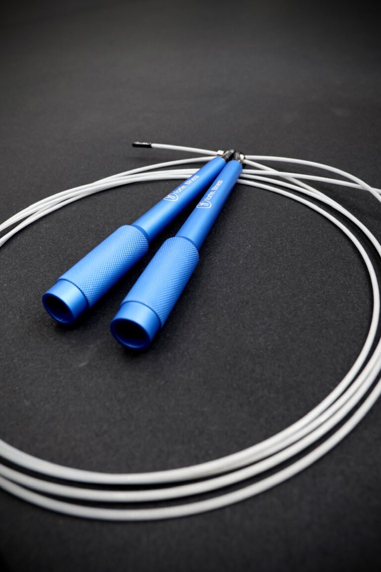 blue aluminium speed rope