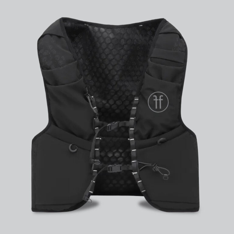 running vest black front square black